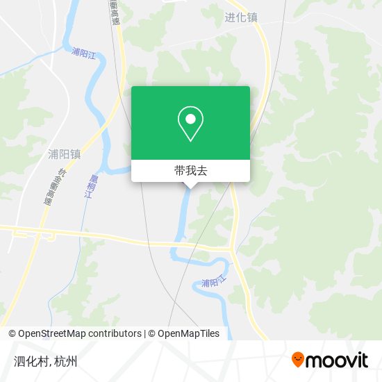 泗化村地图