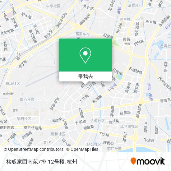 格畈家园南苑7排-12号楼地图