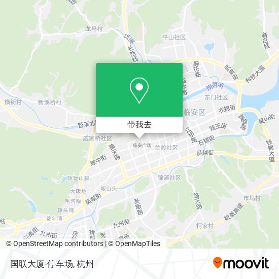 国联大厦-停车场地图
