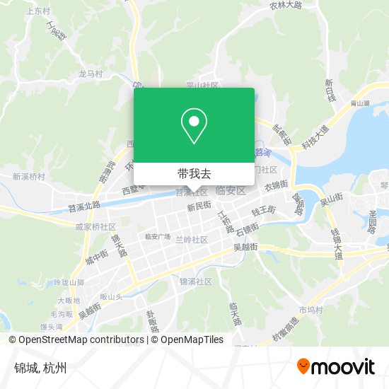锦城地图