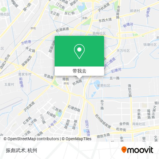振彪武术地图