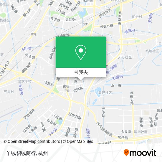 羊绒貂绒商行地图