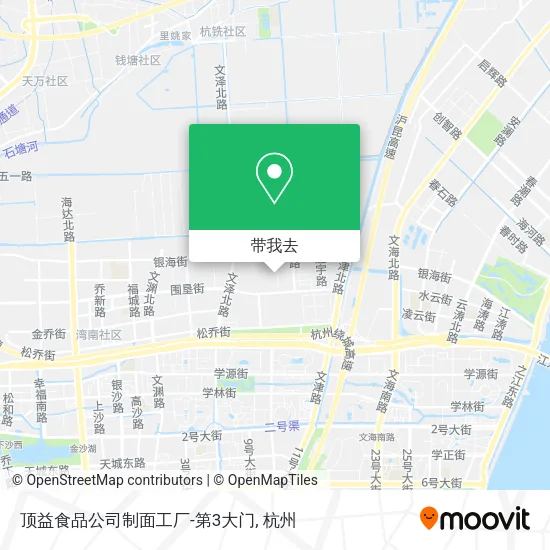 顶益食品公司制面工厂-第3大门地图