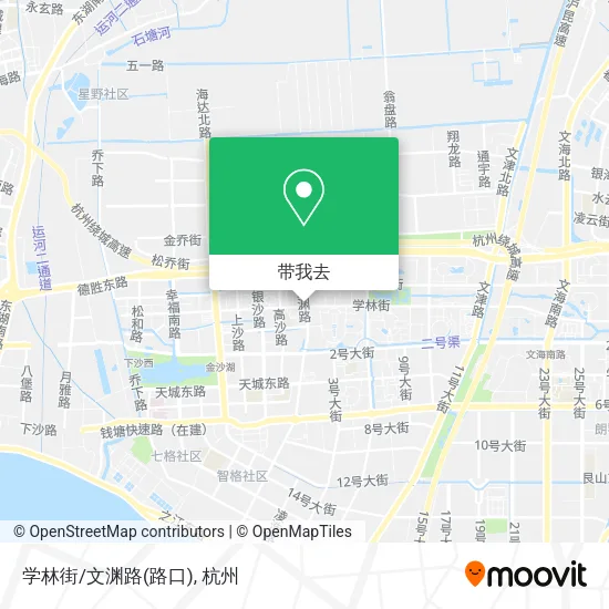 学林街/文渊路(路口)地图