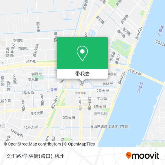 文汇路/学林街(路口)地图