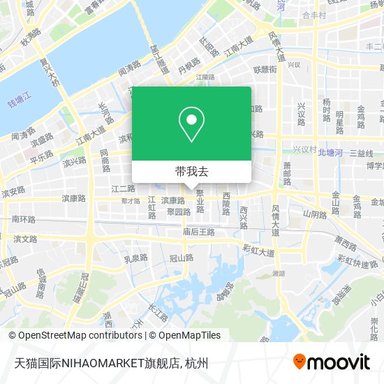 天猫国际NIHAOMARKET旗舰店地图