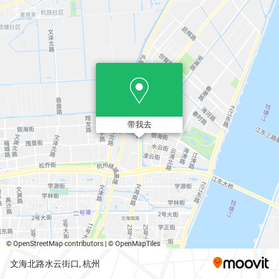 文海北路水云街口地图