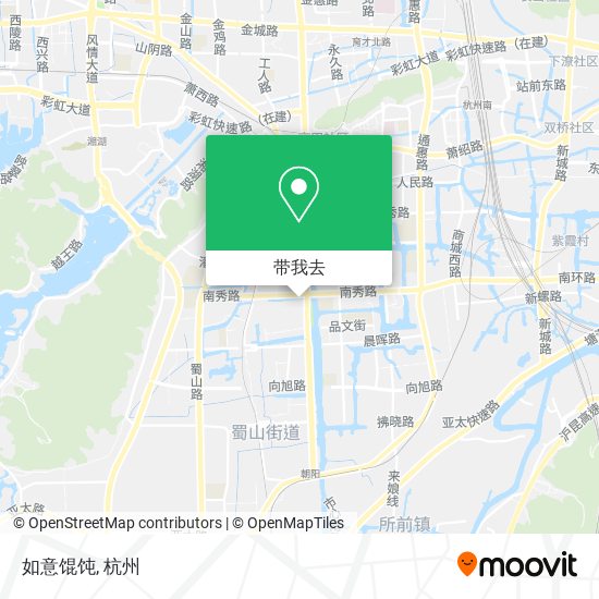如意馄饨地图