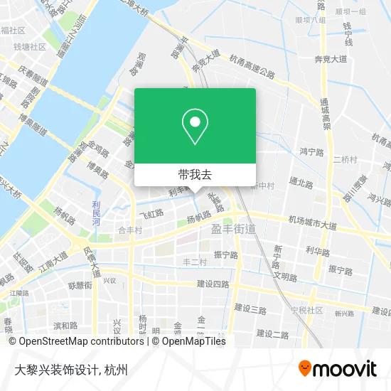 大黎兴装饰设计地图
