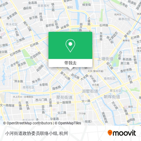 小河街道政协委员联络小组地图
