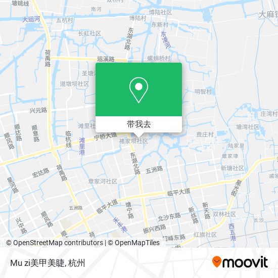 Mu zi美甲美睫地图