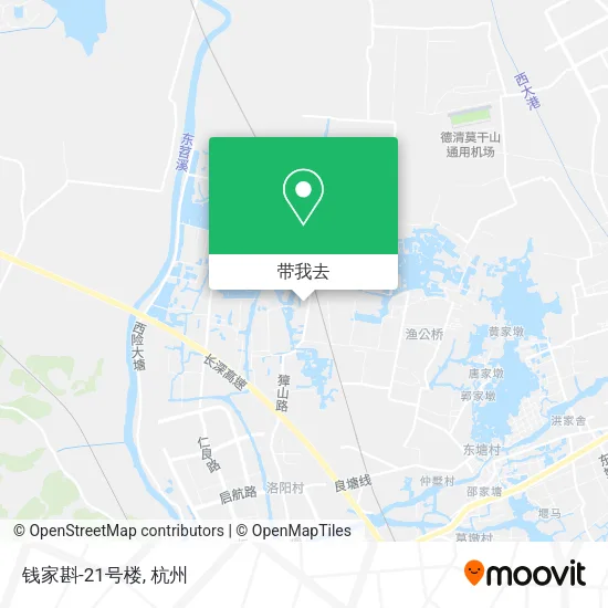 钱家斟-21号楼地图