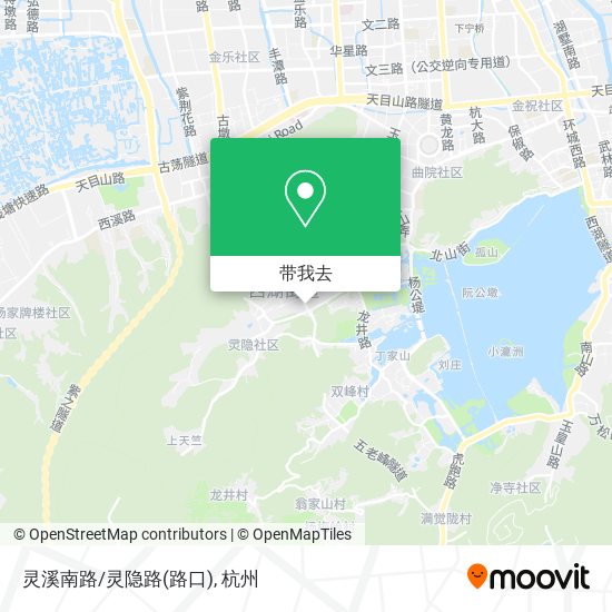 灵溪南路/灵隐路(路口)地图