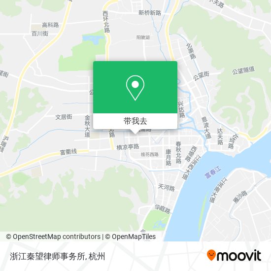 浙江秦望律师事务所地图