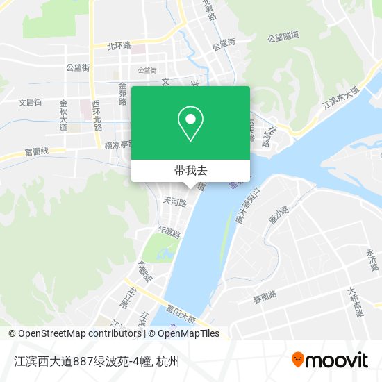 江滨西大道887绿波苑-4幢地图