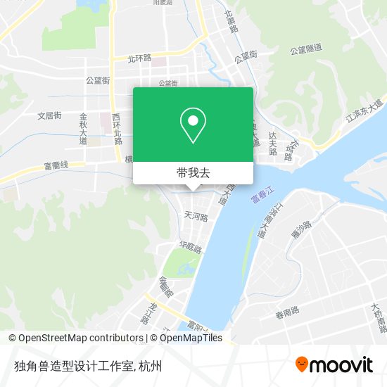 独角兽造型设计工作室地图