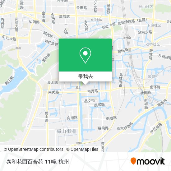 泰和花园百合苑-11幢地图