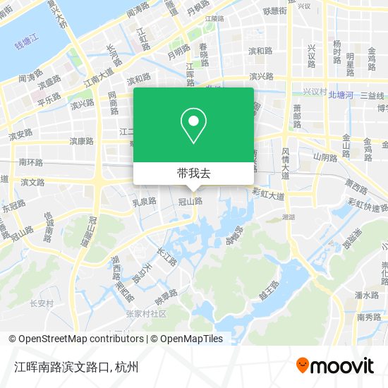 江晖南路滨文路口地图