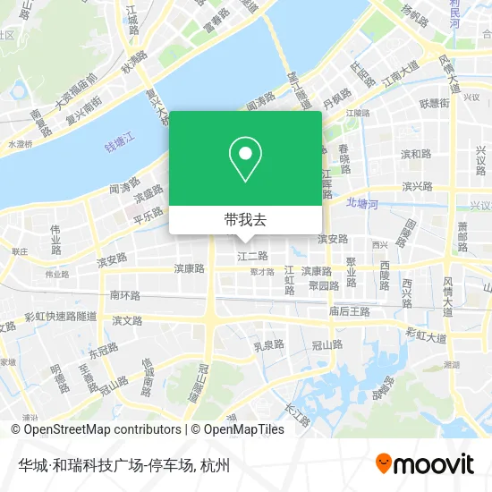 华城·和瑞科技广场-停车场地图