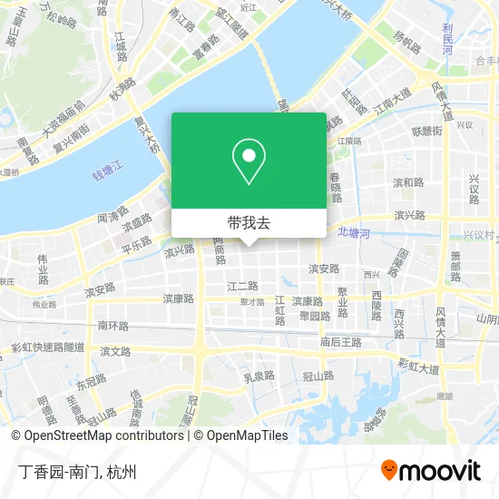 丁香园-南门地图