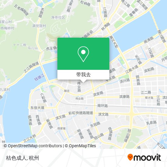 桔色成人地图