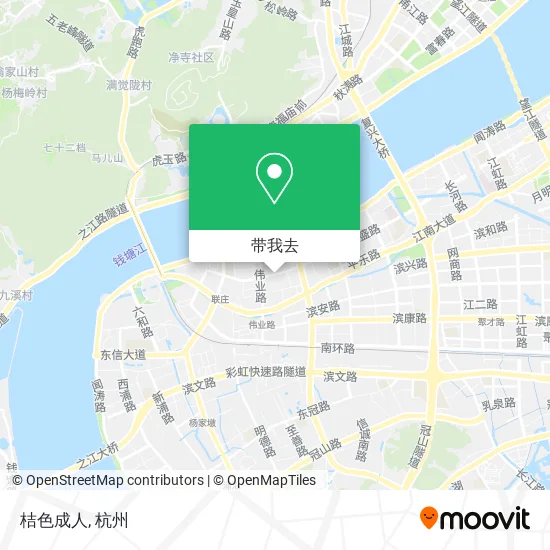桔色成人地图