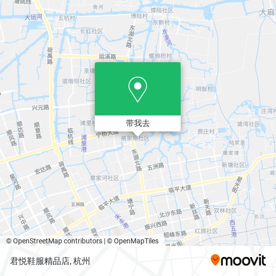 君悦鞋服精品店地图