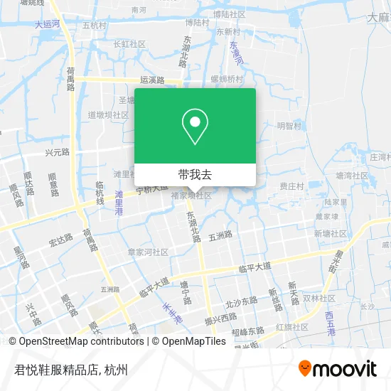 君悦鞋服精品店地图