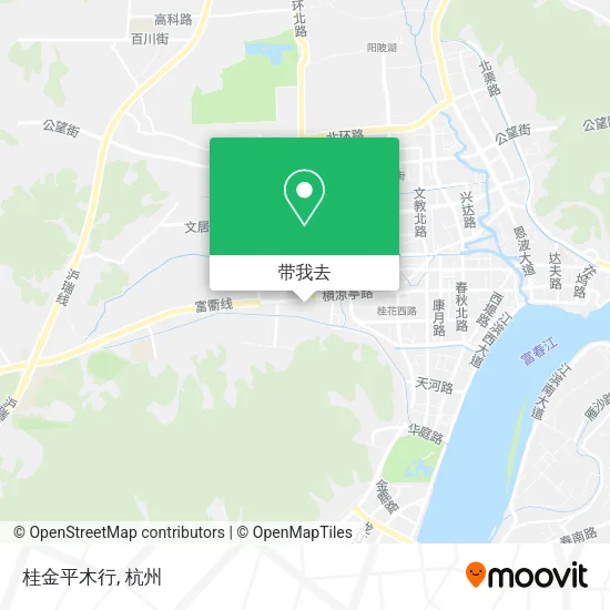 桂金平木行地图