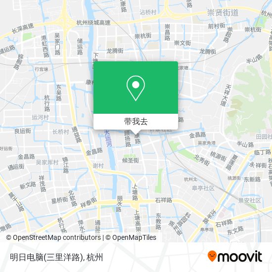 明日电脑(三里洋路)地图