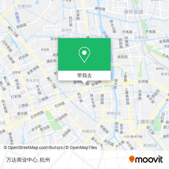 万达商业中心地图