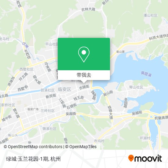 绿城·玉兰花园-1期地图