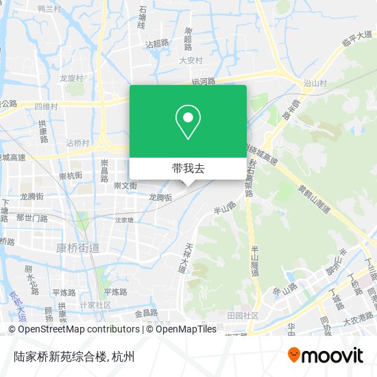 陆家桥新苑综合楼地图