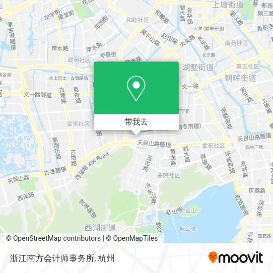 浙江南方会计师事务所地图