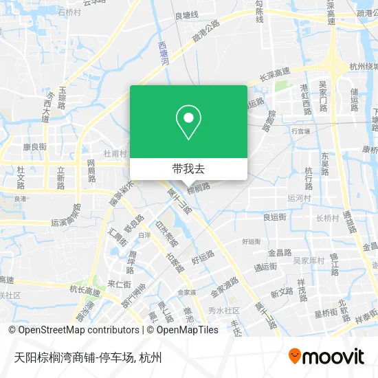 天阳棕榈湾商铺-停车场地图