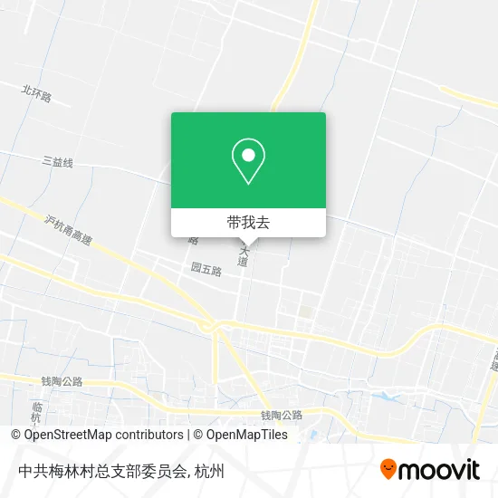 中共梅林村总支部委员会地图