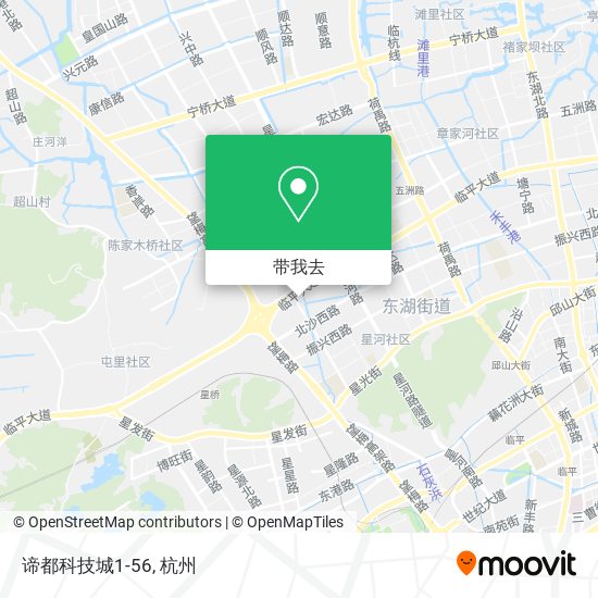 谛都科技城1-56地图