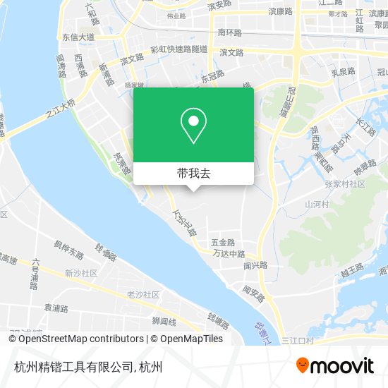 杭州精锴工具有限公司地图