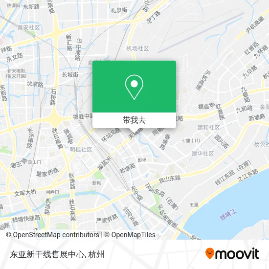 东亚新干线售展中心地图