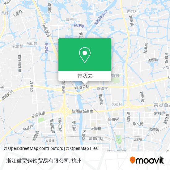 浙江徽贾钢铁贸易有限公司地图