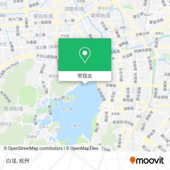 白堤地图