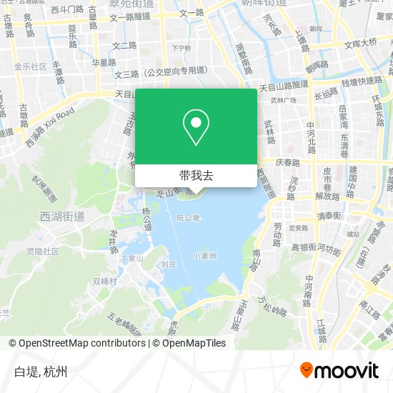 白堤地图