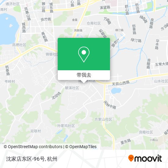 沈家店东区-96号地图