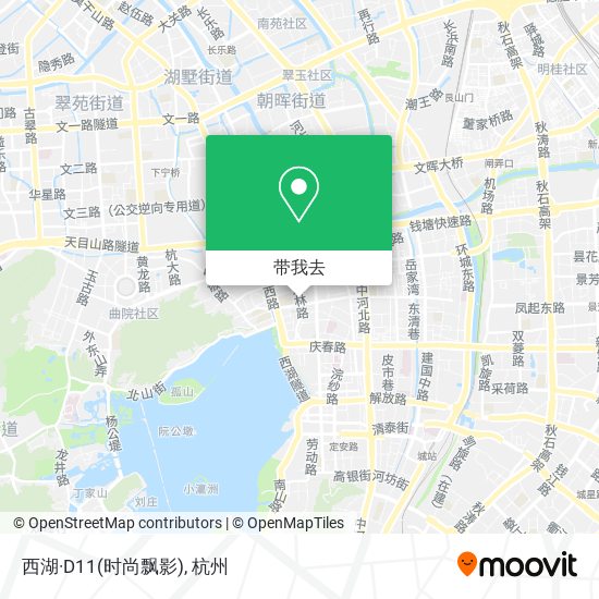 西湖·D11(时尚飘影)地图