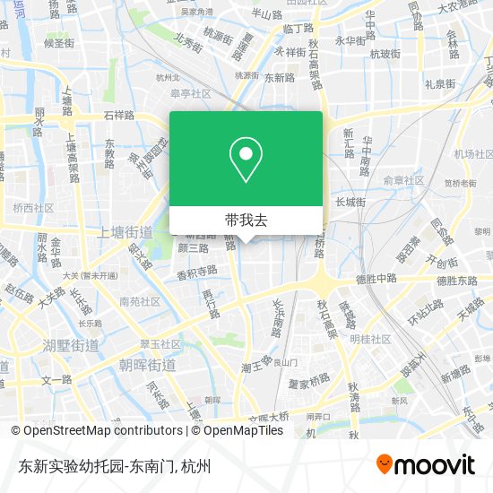 东新实验幼托园-东南门地图