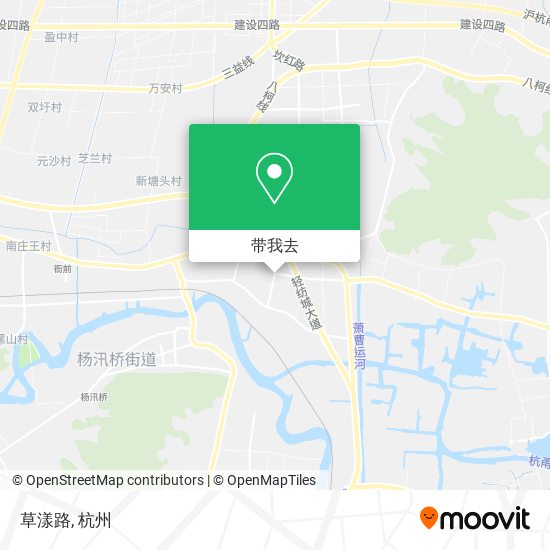 草漾路地图