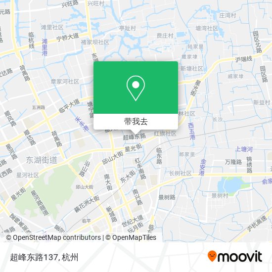 超峰东路137地图