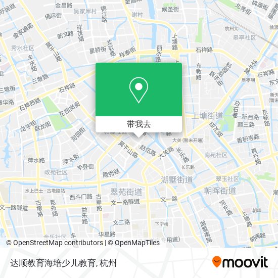 达顺教育海培少儿教育地图