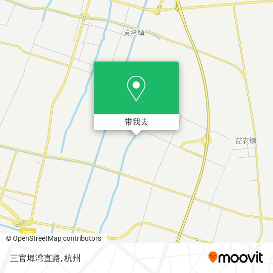 三官埠湾直路地图