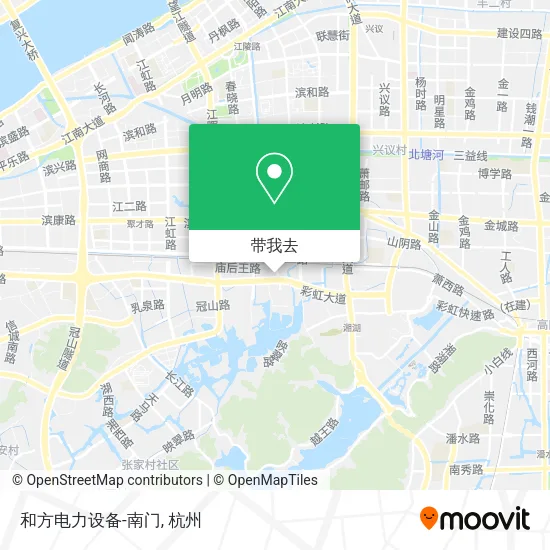和方电力设备-南门地图